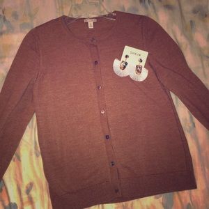 2/$20 Gap Merino Wool Sweater w/free earrings